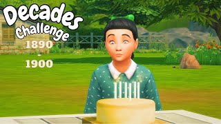 On passe en 1900 dans cet épisode !  || DECADES CHALLENGE #sims4  Let's play