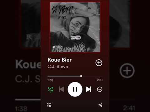 @cjsteyn9573  asseblief gaan luister sy nuwe liedtjie Koue Bier en staan n kans om n Ps5 tekry! 🙌🏼