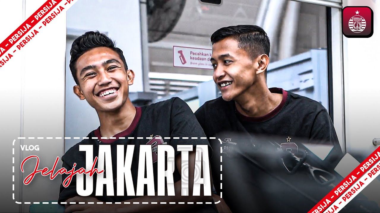 Rayhan Hannan & Dony Tri Pamungkas Main ke Persija Cafe Naik LRT | Jelajah Jakarta