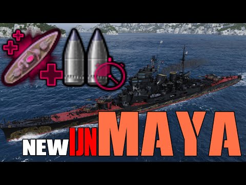 MAYA - new IJN Cruiser first Impressions - World of Warships