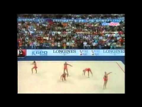 AZERBAIJAN 3 hoops 4 clubs - 2006 Europeans Moscow EF