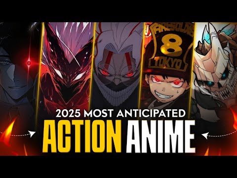 Top 10 Most Anticipated Action Animes Of 2025 | Action Anime 2025 | Hindi || #anime