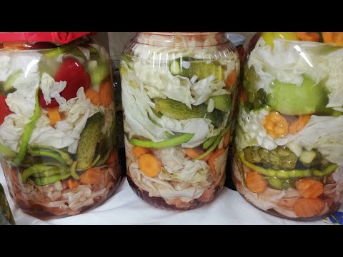 MOUTH-WATERING MIXED PICKLES RECIPE