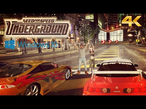 Need For Speed: Underground on PC in 4K - Circuit, Drifting and Drags!