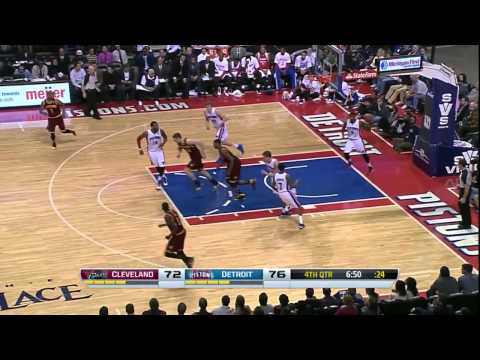 Kyrie Irving vs Detroit Pistons 2014.02.12