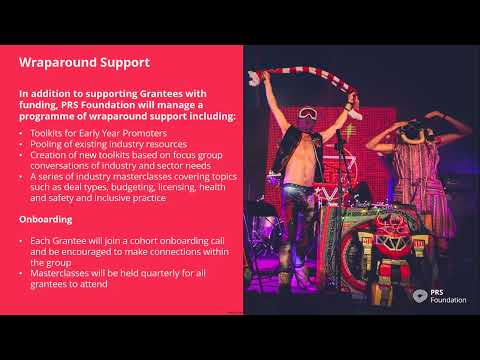 ECPF How to Submit a Strong Application | Ben Price | PRS Foundation