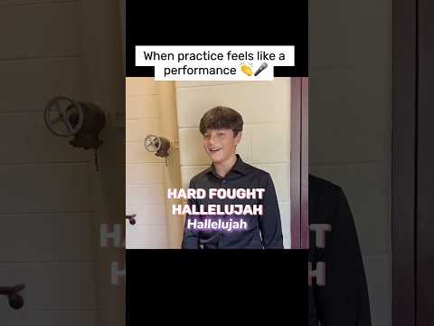 Hard Fought Hallelujah - Brandon Lake (Tate butts cover) #shorts #hardfoughthallelujah #music #cover