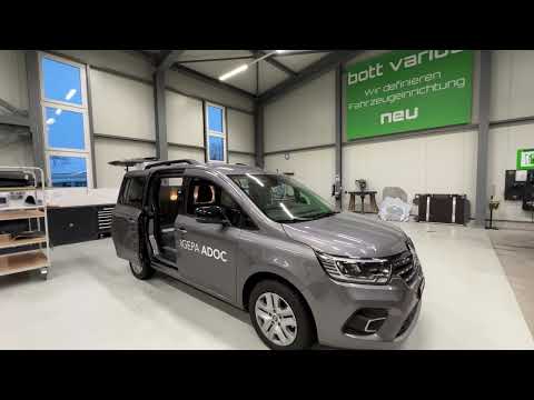 Renault Kangoo VAN Ausbau mit bott vario3 - 14.12.22