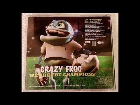 Crazy Frog We Are The Champions Rare PROMO CD (2006)