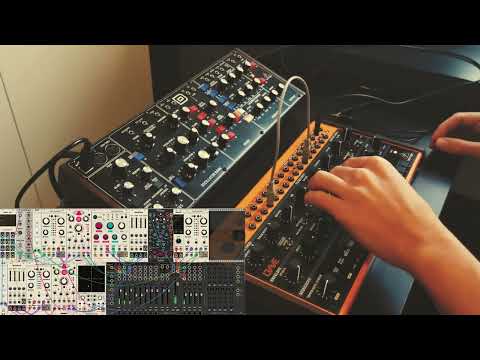 Ambient Performance // Behringer Model D + Crave + VCV Rack