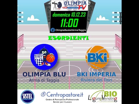Esordienti M: Olimpia Basket Azzurra vs Imperia BKI Riviera dei Fiori - 10/12/2023