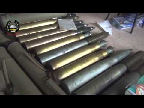 غنائم كتائب أكناف بيت المقدس بعد السيطرة على أحد معاقل النظام في ريف القنيطرة