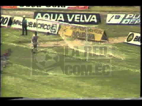 2-1 Fernando Barbosa | Liga Deportiva Universitaria 2-3 Deportivo Quito Campeonato Ecuatoriano 1991