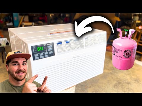 How To Recharge Your Window Air Conditioner in MINUTES.