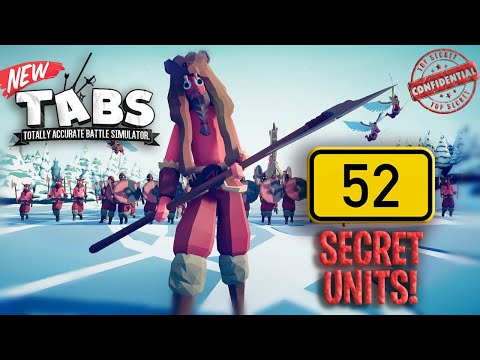 How To Unlock All The SECRET UNITS In TABS! (March 2021)