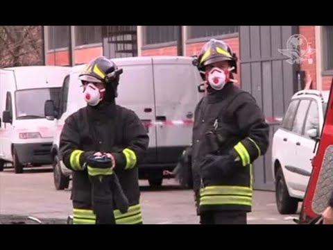 Mueren siete en incendio de fábrica en Italia