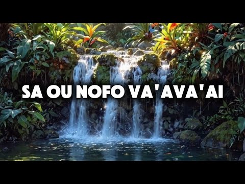 SAMOAN KARAOKE LYRICS (SA OU NOFO VA'AVA'AI I FETU O LE LAGI)