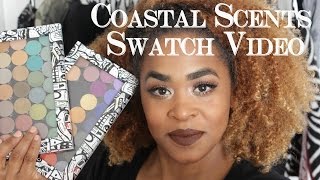 Coastal Scents Hot Pot Swatches