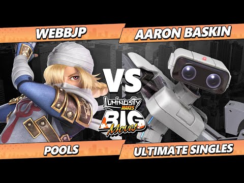 LMBM 2025 - WebbJP (Sheik) Vs. Aaron Baskin (ROB) Smash Ultimate - SSBU