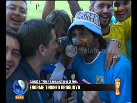 Uruguay pasó a octavos de final - Telefe Noticias