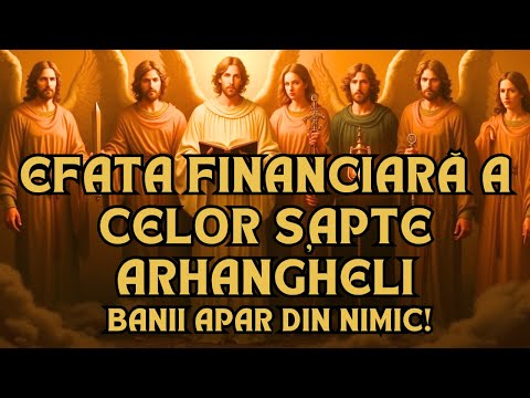 EFATA! 🔓 Cheia Financiară a celor 7 Arhangheli – Minuni Neașteptate Sunt Pe Drum!