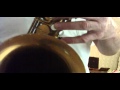 Little John, Johnny Griffin Cover W/ 1923 Buescher True Tone Tenor and a Ponzol Mouthpiece
