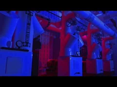 Switch video of futuristic pyramid data center