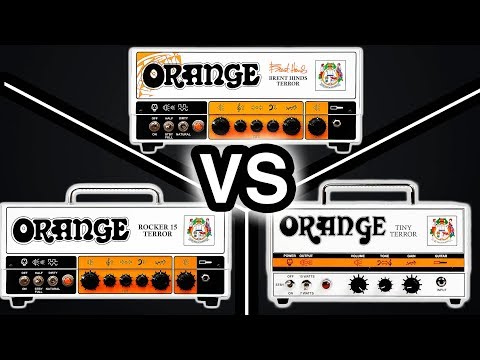 Orange Amps Shootout - Rocker 15 Terror VS Brent Hinds Terror VS Tiny Terror