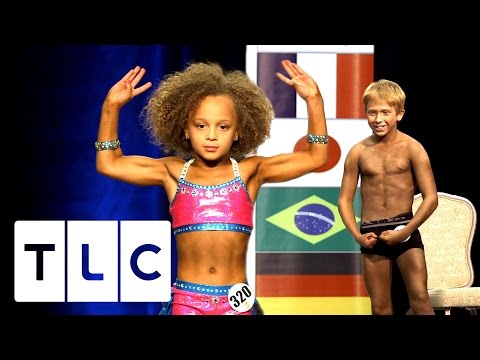 8 Year Old Competes In Bodybuilding Contest | Baby Bodybuilders