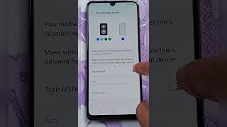 separate app sound || samsung oneui features #shorts ❤️❤️