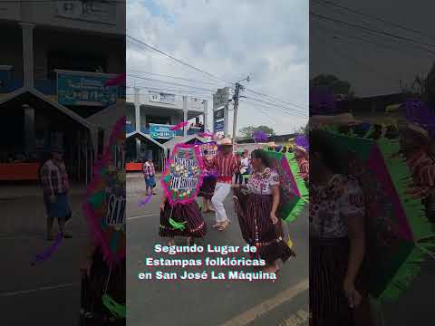 Estampas folklóricas en San José La Máquina