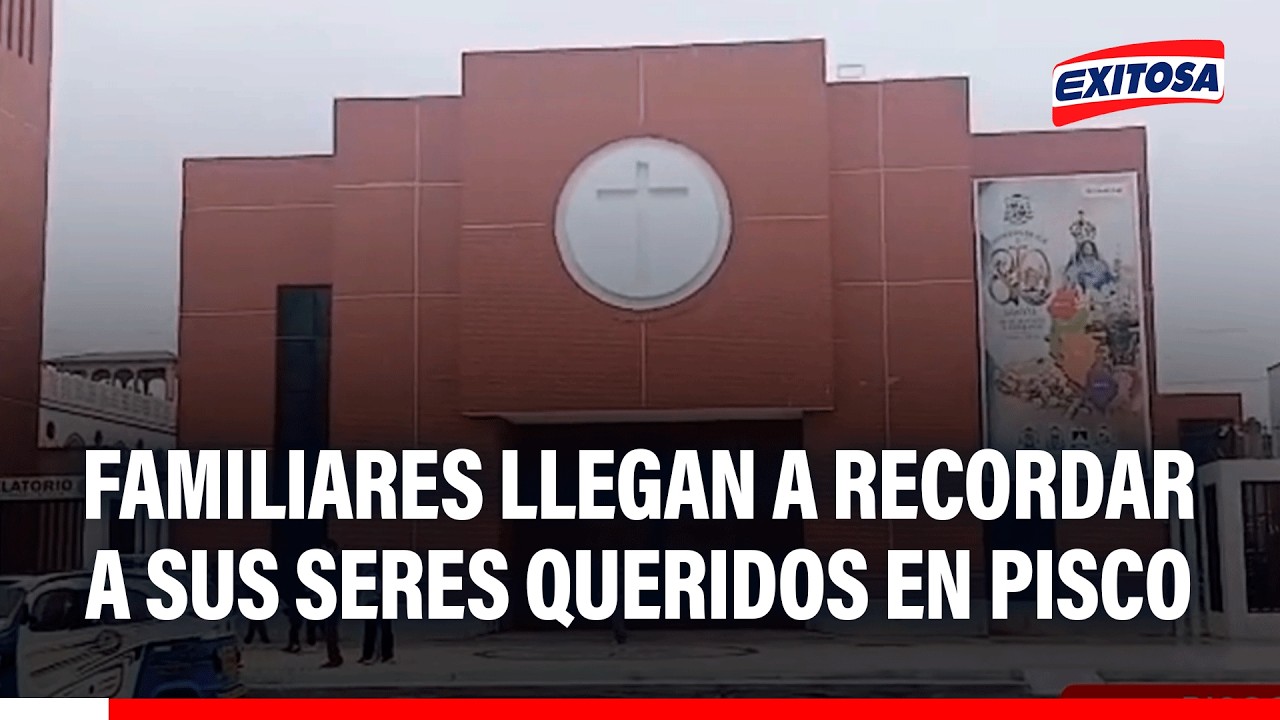 🔴🔵 Familias de Pisco visitan a sus seres queridos que perdieron la vida en el terremot odel 2007