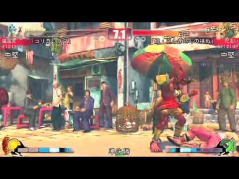 SF4:Jiraiya (Fu) vs Darui (Dh) - Qualifiers - Japan National Tournament