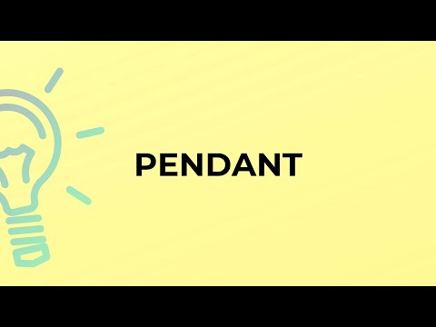 image-What a pendant means?