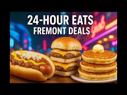 Where to Eat Late Night in Vegas 🌭🍟 | 24/7 Food Deals + Bonus Spot”