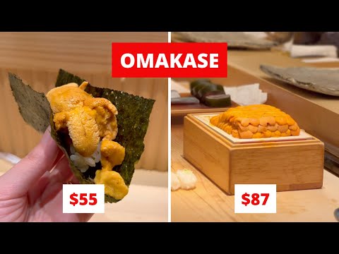 $55 vs $87 Omakase in Tokyo - Manten Sushi & Sushi Ya | Japan EP7