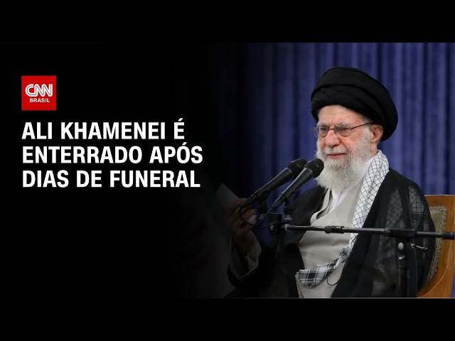 Ex-líder supremo do Irã morto pelos EUA é enterrado | CNN NOVO DIA