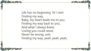 Chanté Moore - Finding My Way Back to You Lyrics