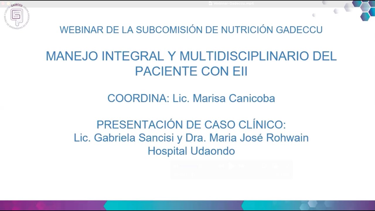 Manejo integral y multidisciplinario del paciente con EII