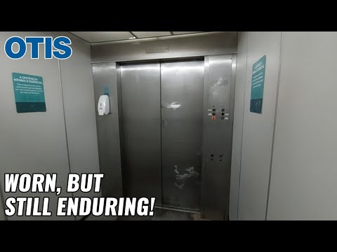 Worn 80s OTIS Seletron (Lexan) Traction Freight Elevator - Clothing Store - Downtown Sq. - MG, BR