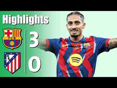 Barcelona vs Atletico Madrid 3-0 - All Goals & Highlights - 2026