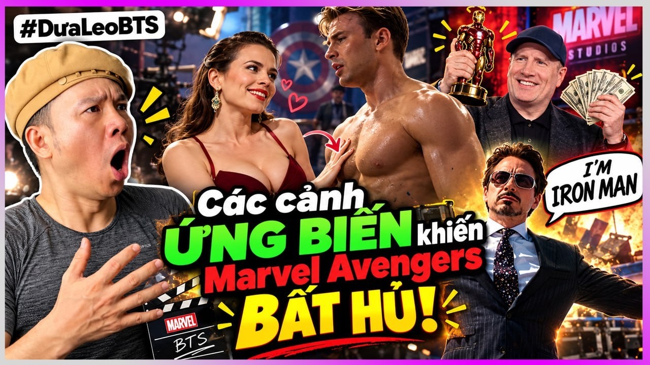 Các cảnh ỨNG BIẾN khiến Marvel Avengers BẤT HỦ! #DưaLeoBTS