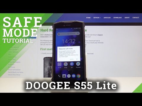 Safe Mode in DOOGEE S55 Lite - Enter & Quit Safe Mode