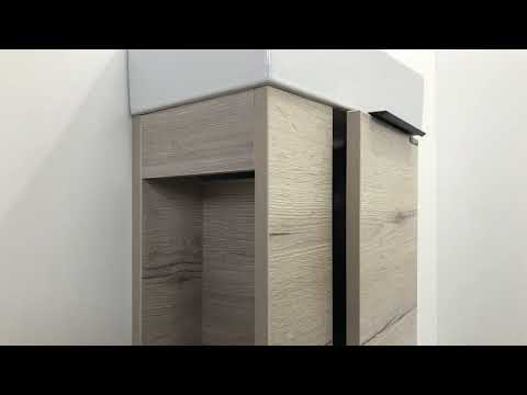 Обзор мебели для ванной комнаты Комфорти Матэ 40 дуб дымчатый Обзор мебели для ванной комнаты Комфорти Матэ 40 дуб дымчатый