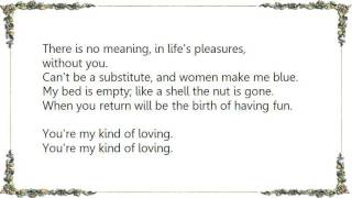 Hugh Cornwell - My Kind of Loving Lyrics