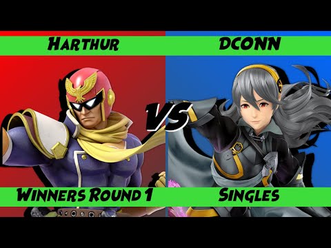TAABF 1 - Singles - Winners Round 1 - Harthur (Captain Falcon)  vs DCONN (Corrin)