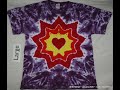 Tie Dye a Heart in a Star Tee