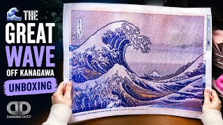 🌊 The Great Wave Off Kanagawa | Diamond Dotz Unboxing & First Look #diamondpainting