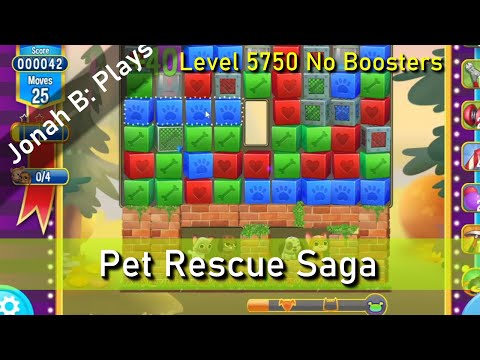 Pet Rescue Saga Level 5750 No Boosters