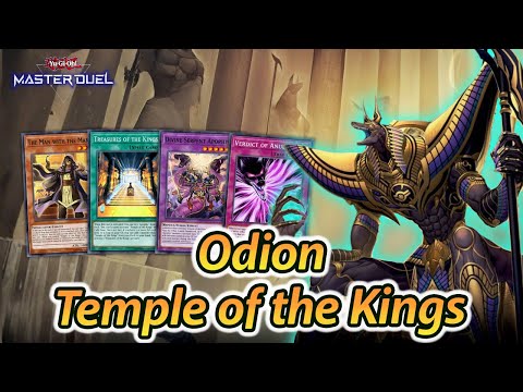 Odion Trap Deck Master Duel 2025 | Temple of the Kings & Anubis the Last Judge Ranked Gameplay